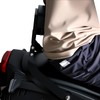 Motorcycle Detachable Passenger Sissy Bar Backrest with Cushion Pad Compatible