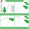 25 Pack Large Eye Needles for Hand Sewing & Embroidery