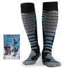 TOUKAWA Ski Socks, Merino Wool, Ski Socks, Snowboarding, Antibacterial, Deodorization,