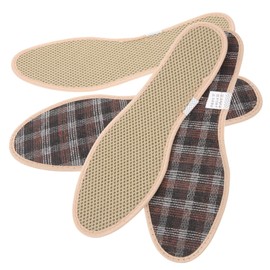 Ipetboom 2 Pairs Charcoal Shoe Inserts Breathable Inner Pads for Men Comfortable and Replaceable Insoles for Daily Use and Sports Activities Lightweight and Design