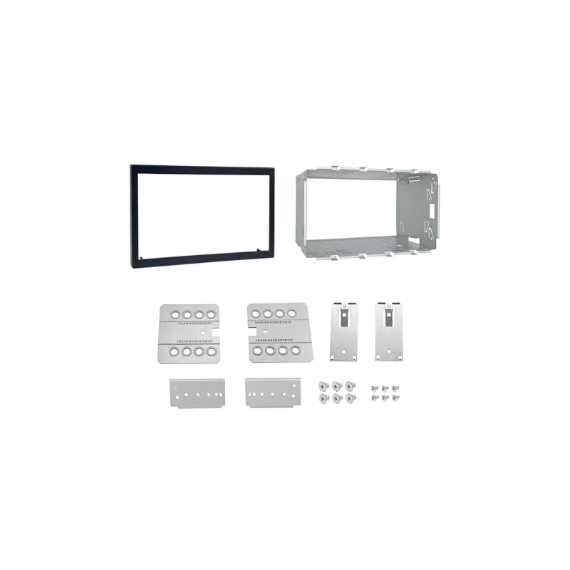 DYNAVIN MFK-UNI101-H Car Radio Mounting Frame Universal Double 2 DIN