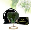 ANGELFOREVER Heart Urn with Stand & Box Keepsake Urn for