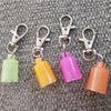4 pcs Keychain Cap for e.l.f. Squeeze Me 0.21 oz