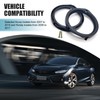 6.5 Inch Speaker Adapter Bracket Ring, All-in-one ABS Plastic Audio