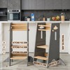 COSYLAND Adjustable Toddler Standing Tower (NO Backing Board) - Stable