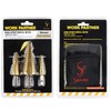 3PCS HSS Step Bits, High Speed Steel Step Drill Bits
