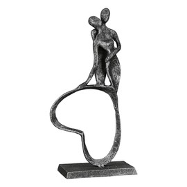 Casablanca - sculpture, figure, decorative figure - stand by me - antique silver - 23 x 11 x 5 cm