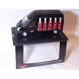 oxford black LWB high roof coke zero bottles ford transit van 1.76 scale diecast model