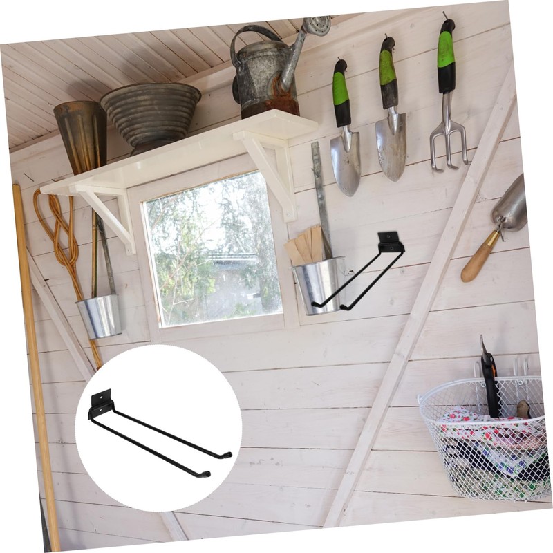 KOMBIUDA Wall Mounted Tool Organizer Rack Durable Construction for Garage