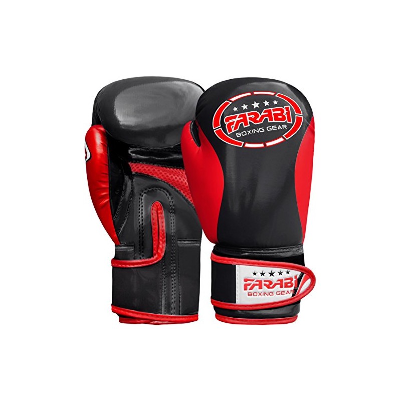 Farabi Kids Boxing Gloves Shiny Champ Training Gloves 2oz 4oz
