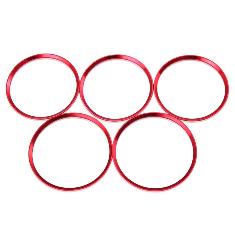 Generic WOQUi WO BZWCFKQ00R Auto-Klimaanlage, Luftauslass, Dekoration, Zierring, Aufkleber