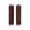 Gusti Sonny C. Genuine Leather Handlebar Grip Bicycle Handle Brown