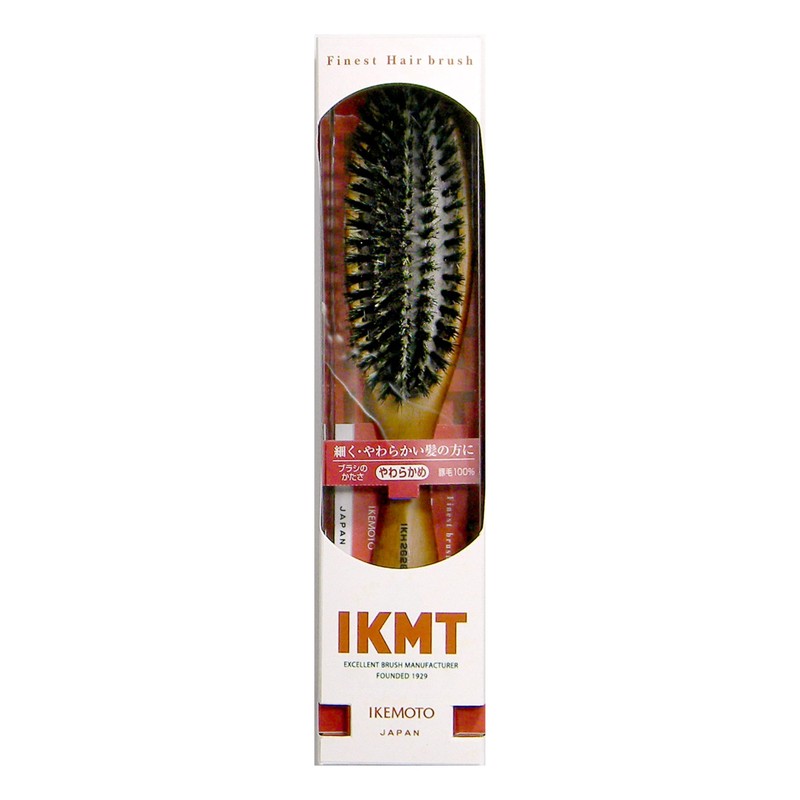 Ikemoto Brush IKH2628 Hair Brush/IKMT Brushing Brush (Large) Hair Stiffness: