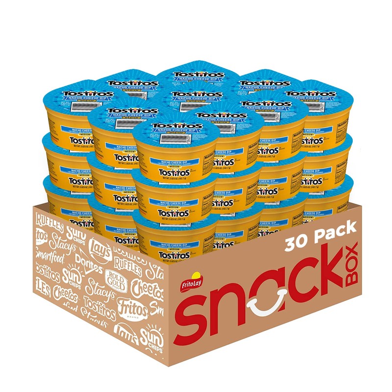 Tostitos Dips, Queso To Go Nacho Cheese Dip, Medium, 3.625