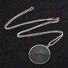 Zinc Alloy Reading Magnifier Necklace for Elder People and Seniors