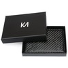KM Legend RFID Blocking Leather Money Clip Wallet for Men