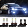 Unbranded For Lexus GS300 1998-2004 6000K LED Headlights High Low