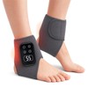 Heated Ankle Massager Wrap, 2-in-1 Wireless Foot Warmer & Vibrating