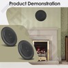 FENXDN 2 Pack 6719900 Adjustable Replacement Furnace Flue Hole Cover,