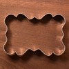 LILIAO Large Rectangle Fancy Plaque Cookie Cutter Frame Sandwich Fondant
