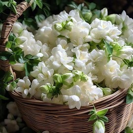 800 Climbing Rose & 200 Jasmine Seeds – Lush, Scented Bloomers for Pergolas, Fences & Patios - Specification: (Free gift, do not purchase)