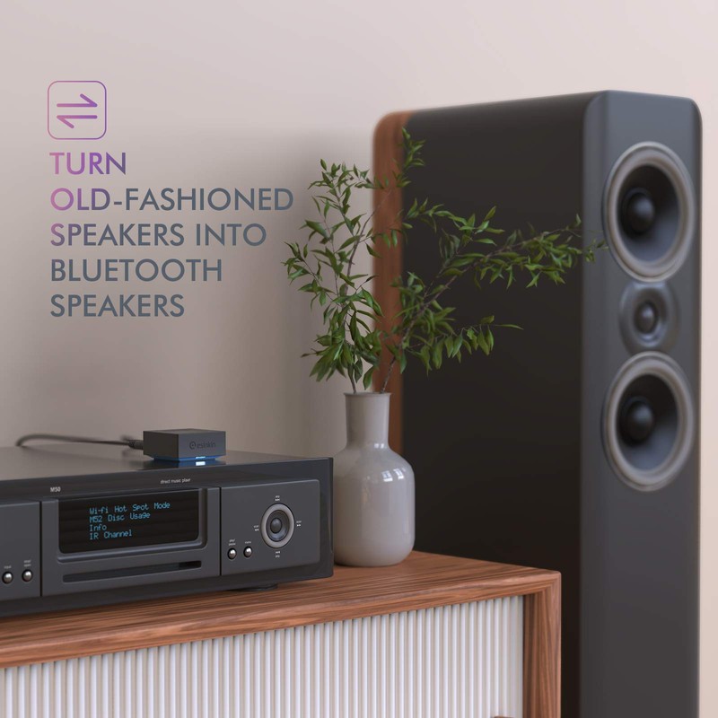 Esinkin Wireless Audio Receiver for Music Streaming Sound System Works