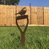 Rustic Warehouse Norfolk Limited Robin On A Spade Handle Garden