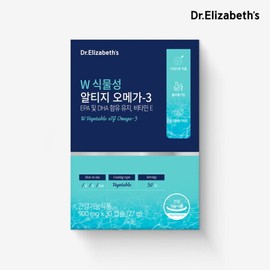 Dr. Elizabeth 닥터엘리자베스 () W 식물성 알티지 오메가-3 (900mg x 30캡슐) Dr. Elizabeth W Plant-Based RTG Omega-3 (900mg x 30 Capsules)