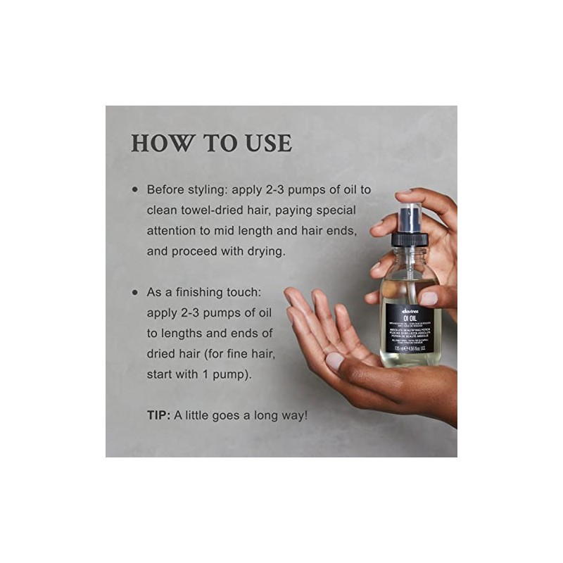 Davines OI Oil | Aceite capilar multibeneficios antifrizz |135 ml