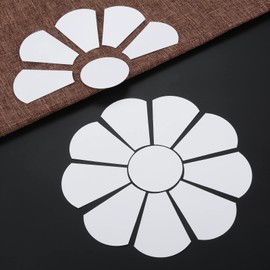 44 Pcs Paper Quilting Template, Yetaha, Reusable, Flower Shape Paper Piecing Stencil for DIY Patchwork Crafts Sewing Making