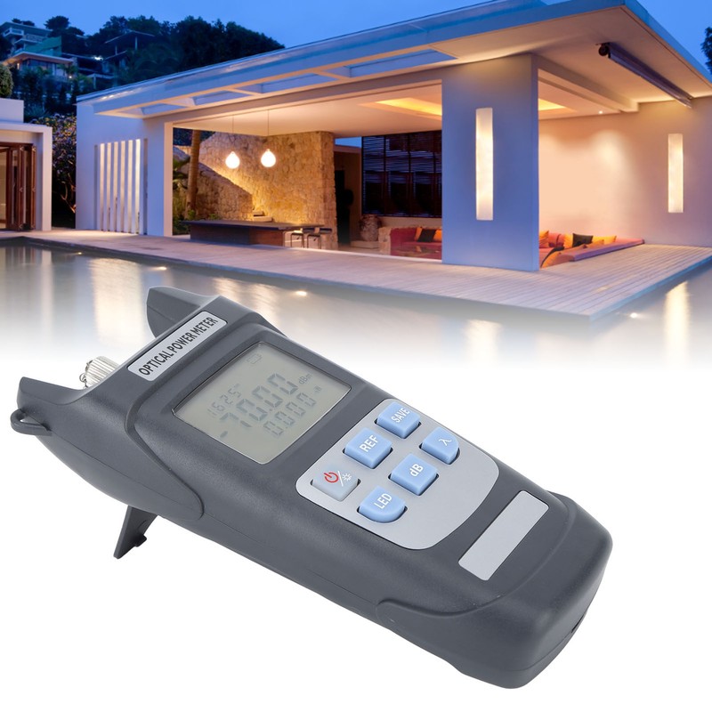 Optical Fiber Power Meter ‑50 To +26dbm 10 Wavelengths 2.5mm