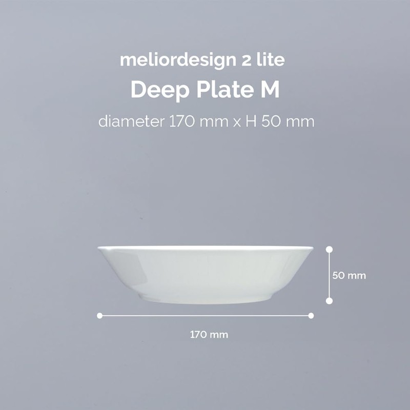 meliordesign 2 lite | deep plate medium