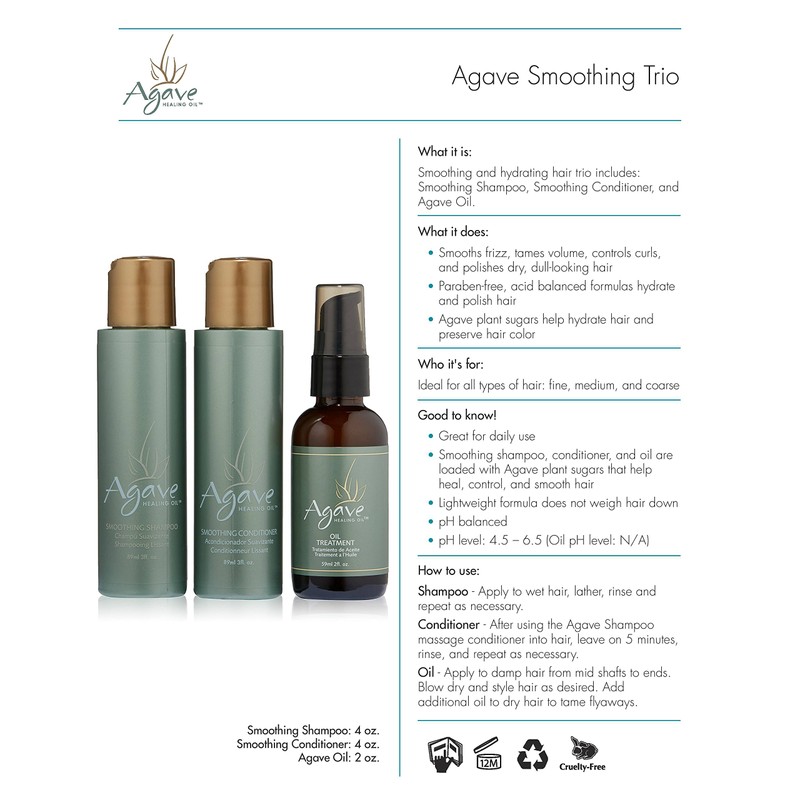 Agave Healing Oil Agave Professional Hair Care Set - Shampoo