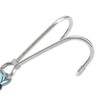 Spring Coiled Diving Hook Stainless Steel Double End Snap Clip