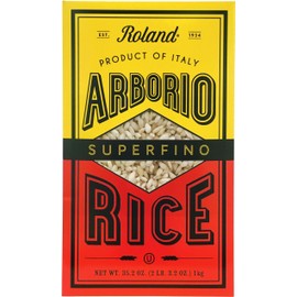 Roland Foods Arborio Rice, Superfino, 35.2 Ounce Box, Pack of 5