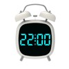 Digital Alarm Clock with Loud Double Bell Alarm for Heavy
