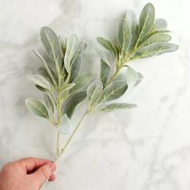 Factory Direct Craft Set of 4 Factory Direct Craft Artificial 28" Lamb's Ear Sprays