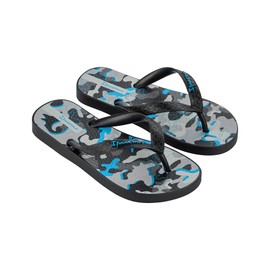 Ipanema Unisex Children's Temas XIV Kids Flip Flops, Black Grey Blue