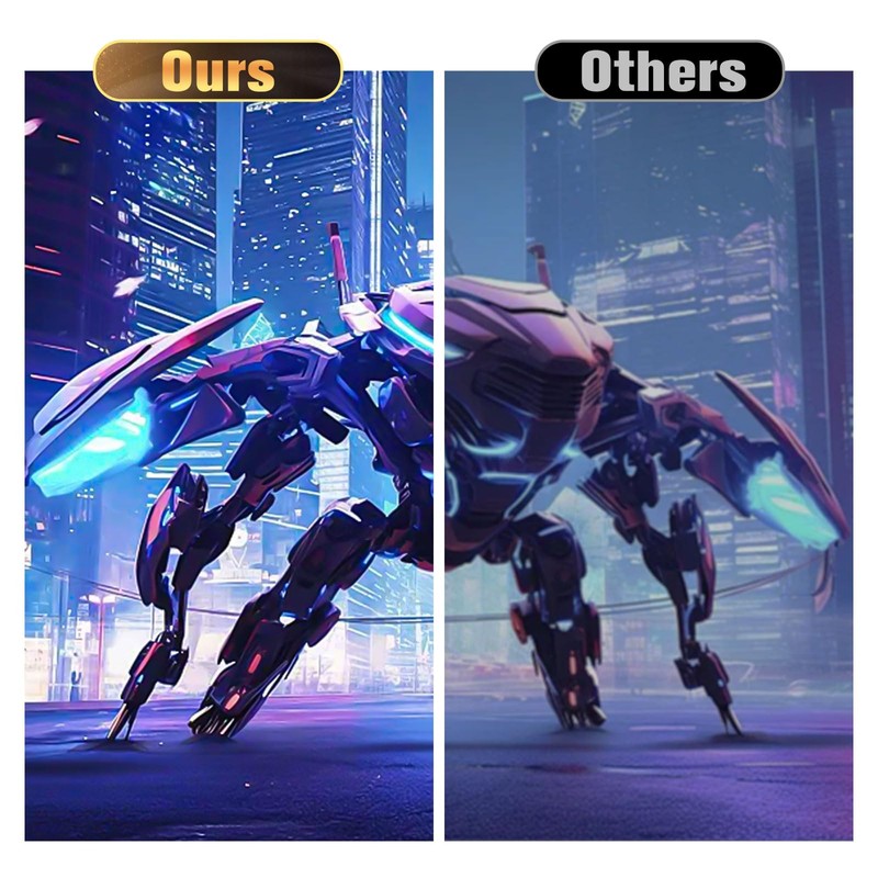 DINAH 72 Inch Electric Projector Screen with Remote, Automatic Air