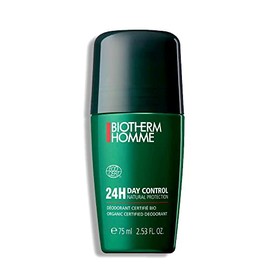 Biotherm Homme Day Control 24H Ecocert Deo Roll-On, 24 Stunden Anti-Transpirant Herren Deo, wirksamer Schutz vor Schwei√ügeruch f√ºr empfindliche Haut und alle Hauttypen, 75 ml (Packung mit 2)
