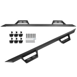 Nerf Bars Compatible With 99-16 For FORD For F-250 / For F-350 SD CREW CAB B LACK Nerf Bars Side STEPS Running Boards RT Side Step Nerf Bars,Running Boards Side Step Nerf Bar