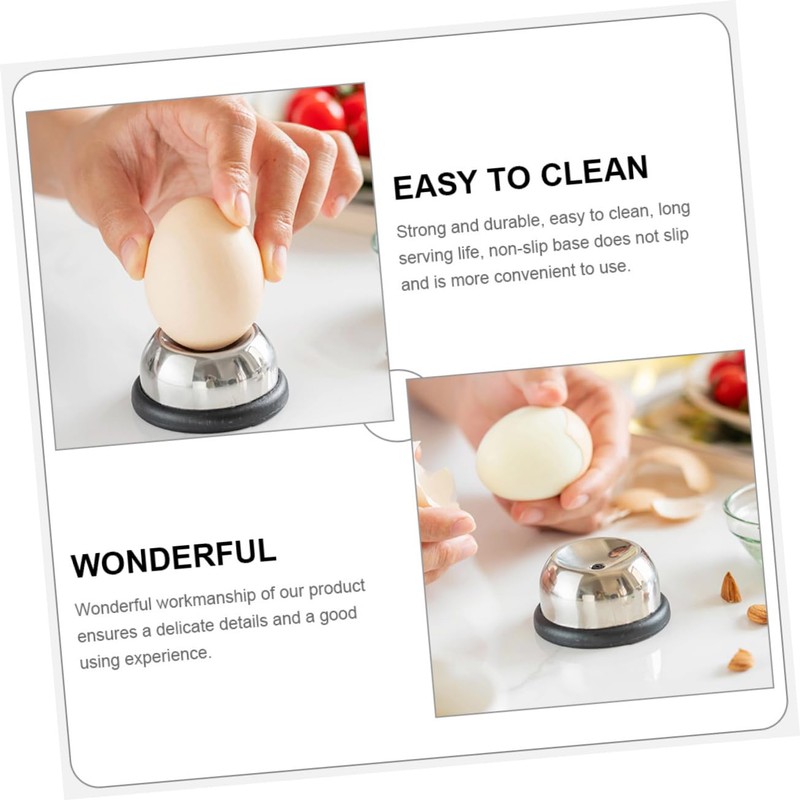 Veemoon Stainless Steel Egg Separator Egg Piercer Tool for Raw