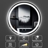 CFYLO 28" Round Backlit LED Bathroom Mirror, Bathroom Mirror with