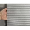 Easyfix Magnetic Roller Blind Horizontal Stripes Decorative Grey 60 x