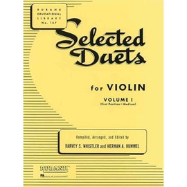 Whistler - Selected Duets, Volume 1 for Two Violins Published by Rubank Publications