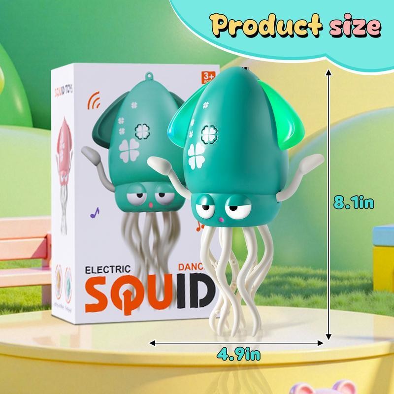 Dancing Octopus Toy with LED Lights & Music, Crazy 8-Leg