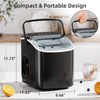 Antarctic Star Ice Maker Countertop, Portable Ice Machine with Carry