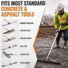 Gisafai 4 Pack 54 Inch Concrete Rake Handle Replacement, 1/8