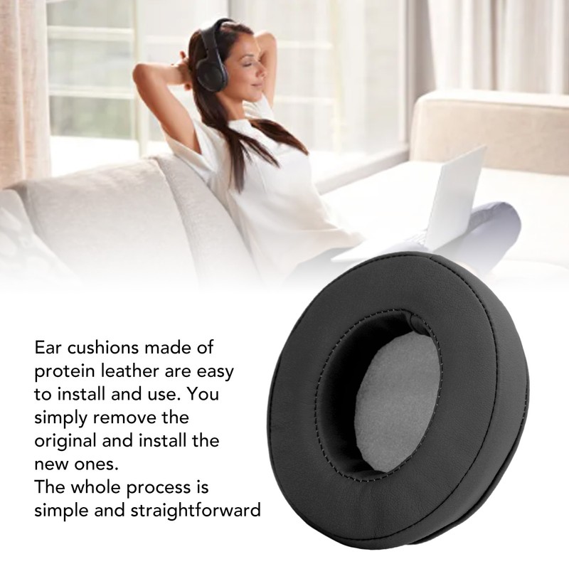 4Pcs Ear Pads Cushions Replacement for RAZER X Headset Soft