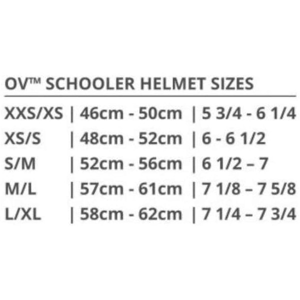 OV Helmet Visor- (Black Size Small)